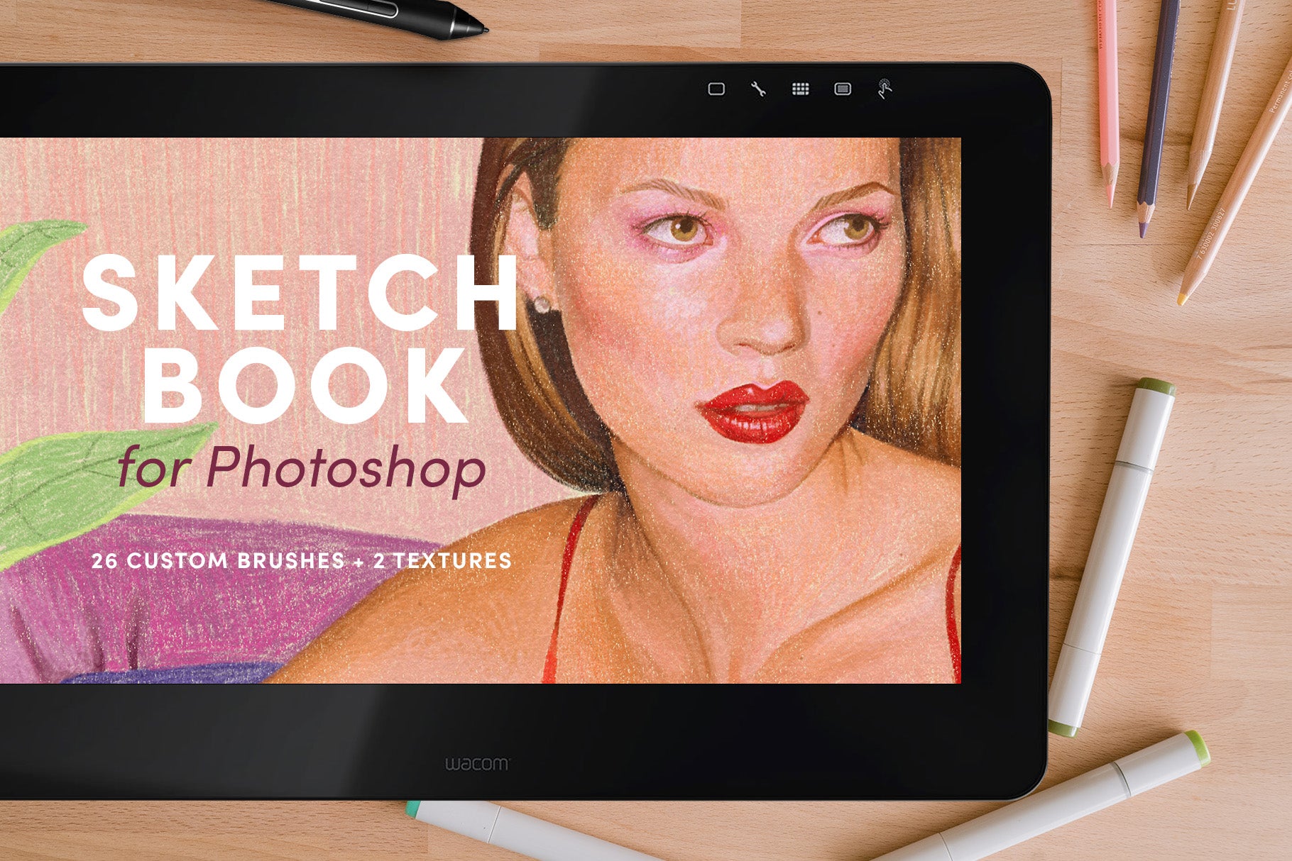 Sketchbook Set – Photoshop Brushes – Sadie Lew