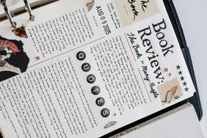 Printable Insert - A5 Rings 3.7mm Grid