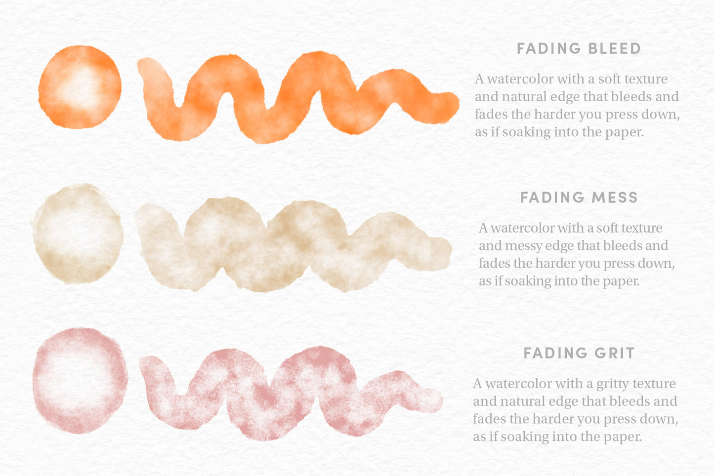 Watercolor Kit – Procreate Brushes