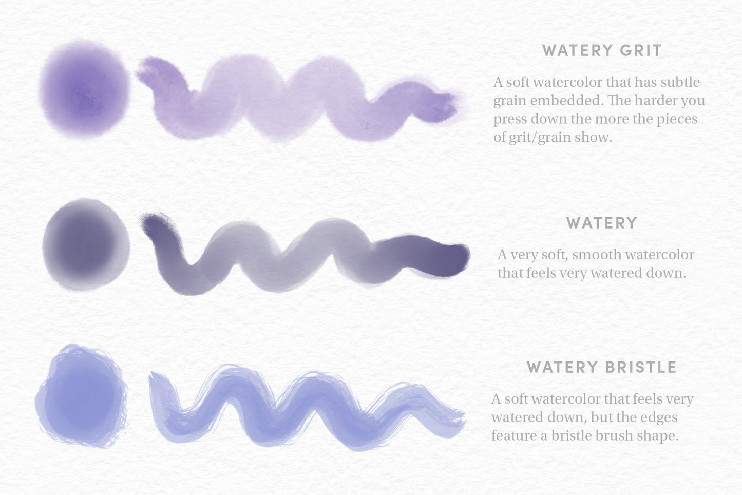 Watercolor Kit – Procreate Brushes