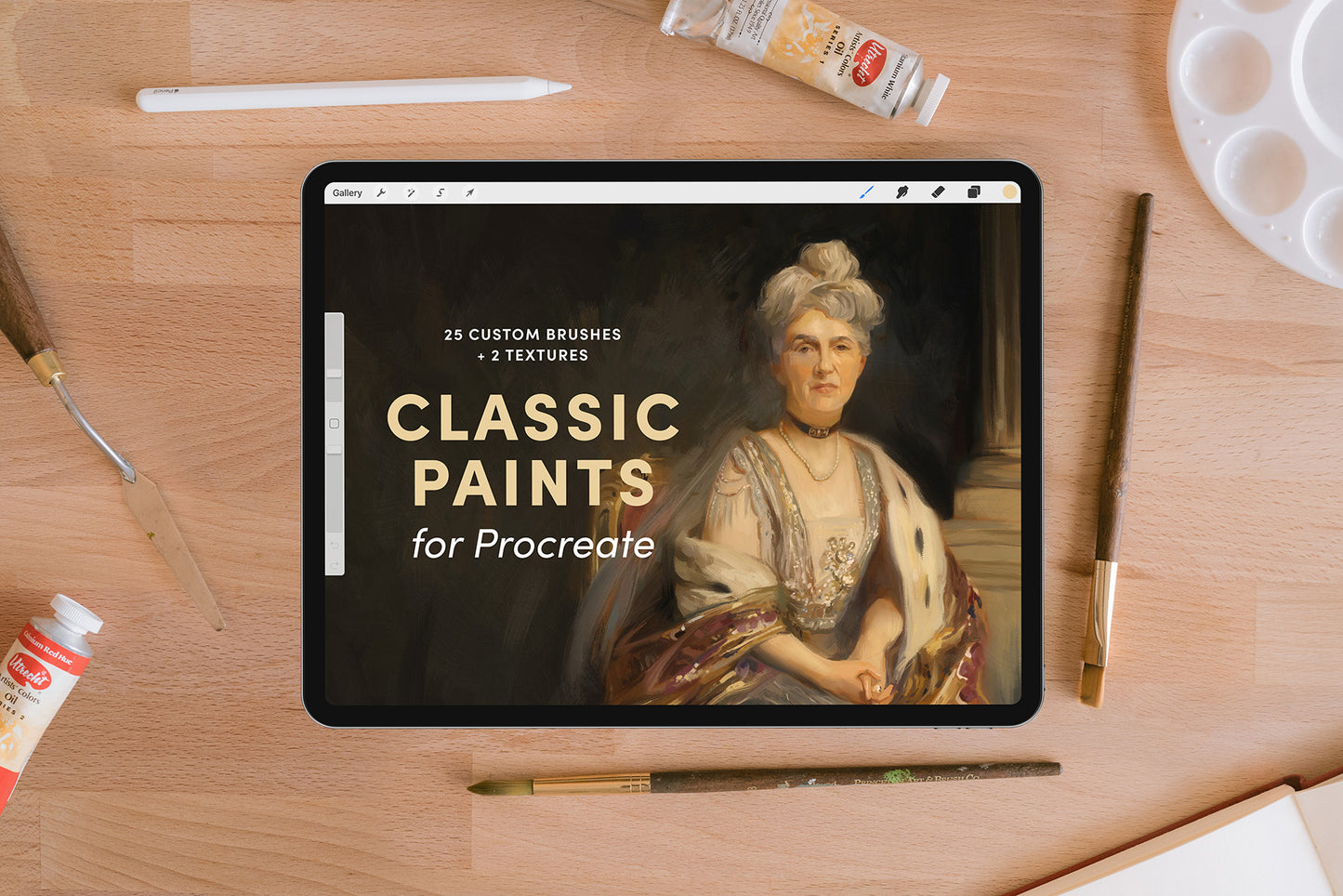 Classic Paints – Procreate Brushes