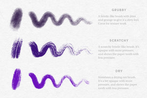 Gouache Set – Procreate Brushes