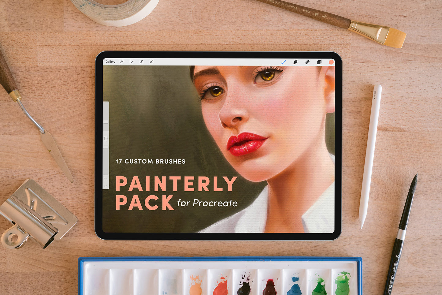 Painterly Pack – Procreate Brushes