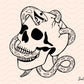 Skull & Snake – Cricut Design