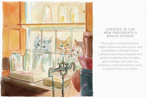 Watercolor Kit – Procreate Brushes